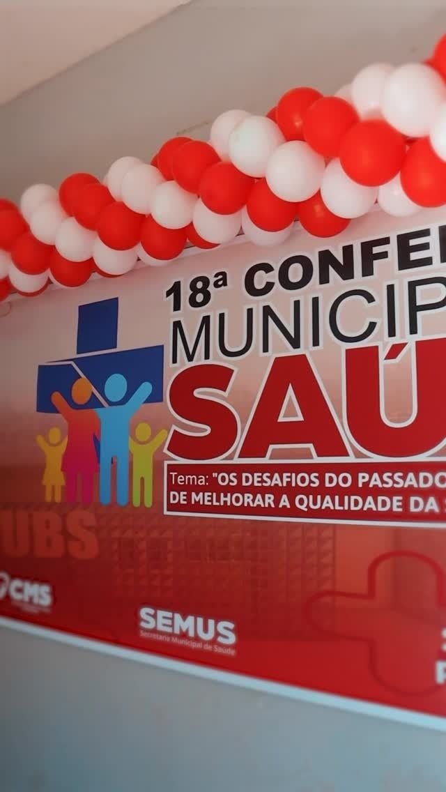 Conferência Municipal de Saúde no municipio de Pedreiras - MA