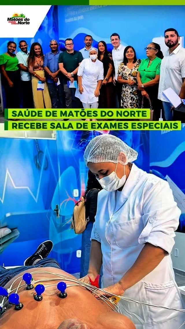 Foi entregue à nossa comunidade na última sexta-feira (26), a Sala de Exames Especiais do Centro Avançado de Saúde de Matões do Norte 