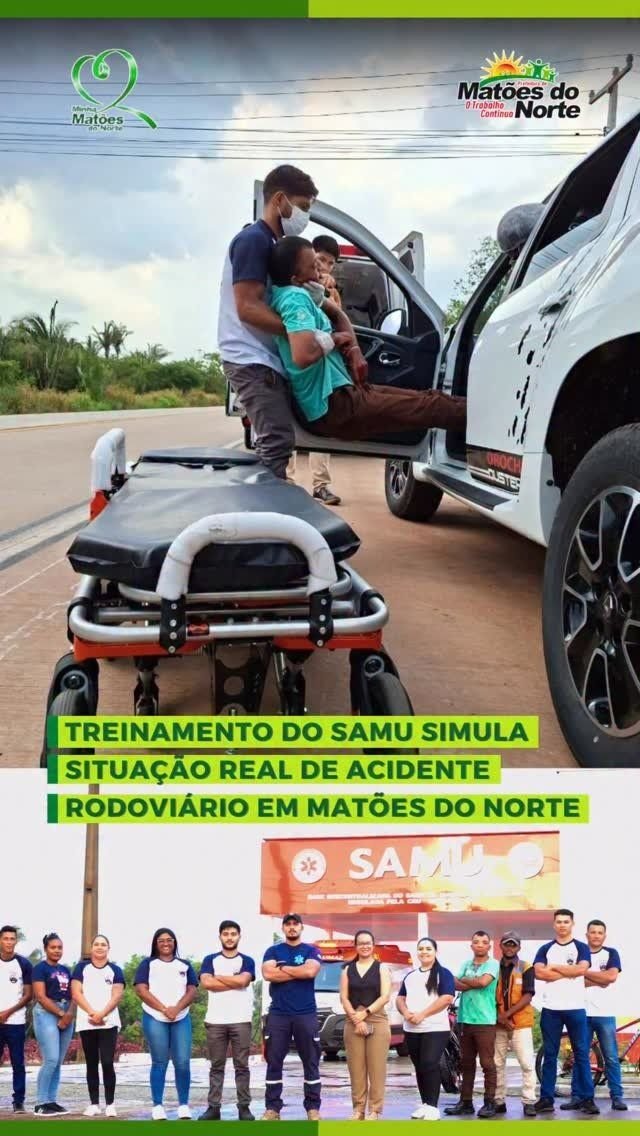 Treinamento intensivo focado em atendimento a acidentes rodoviários com simulação de cenário realístico