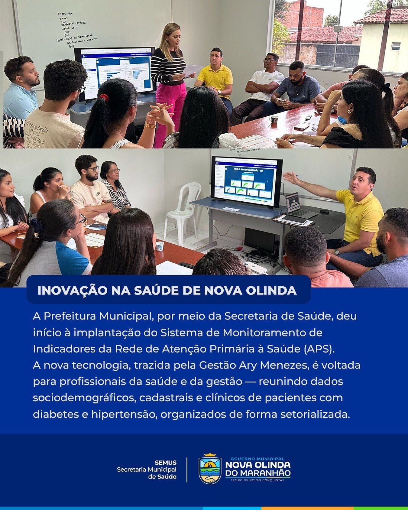 Inovação na Saúde de Nova Olinda do Maranhão!🚨