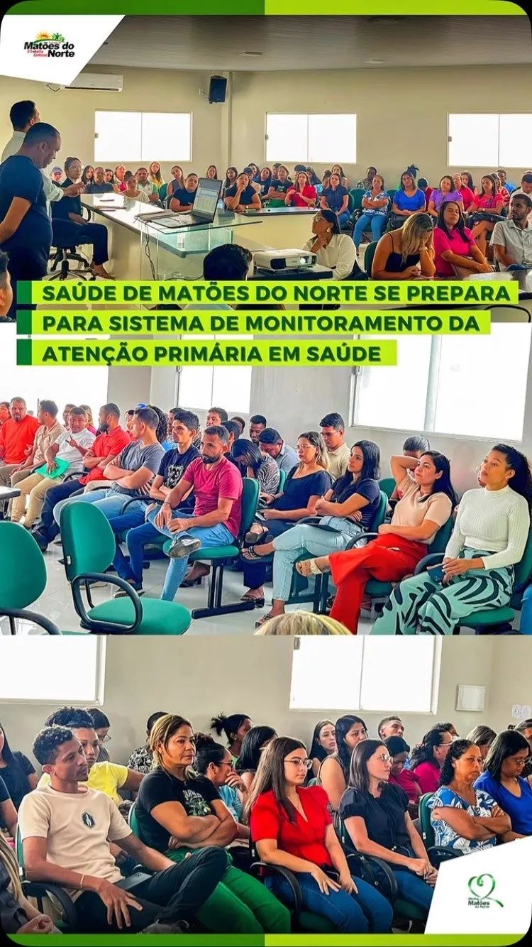 Começou a era digital na Saúde de Matões do Norte!