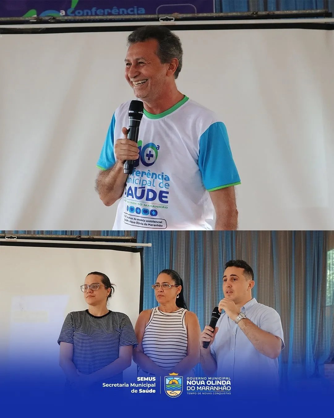 Aconteceu a 10ª Conferência Municipal de Saúde de Nova Olinda do Maranhão